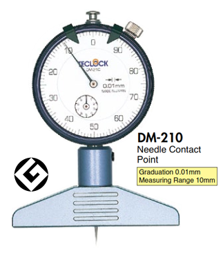 DM-210 Teclock - Thước đo độ sâu DM210 Teclock VietNam