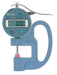 Đồng hồ đo độ dày vật liệu hiện thị số hãng Teclock Japan