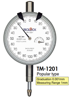 Đồng hồ so 0.001mm TM-1201 / TM-1251 / TM-1202 Teclock