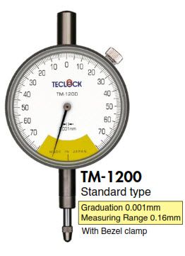 Đồng hồ so giải đo thấp TM-1200/TM-1211/TM-5210 Teclock