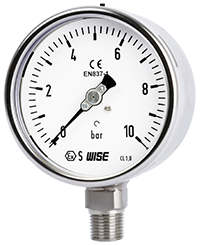 Đồng hồ đo áp suất nước, khí nén P252 WISE Control